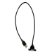 Panel Mount USB A Type Female to Male 0.5m / 50cm Cable